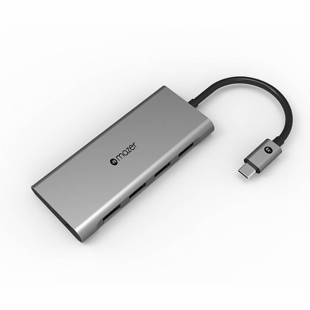 Hub chuyển đổi Mazer USB-C to USB 3.0 x 4 ports