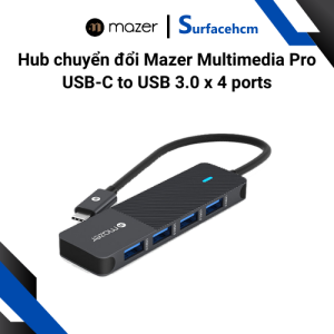 hub-chuyen-doi-mazer-multimedia-pro-usb-c-to-usb-3.0-4-ports