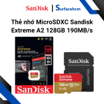 Thẻ nhớ MicroSD Sandisk Extreme A2 128GB 190MB/s