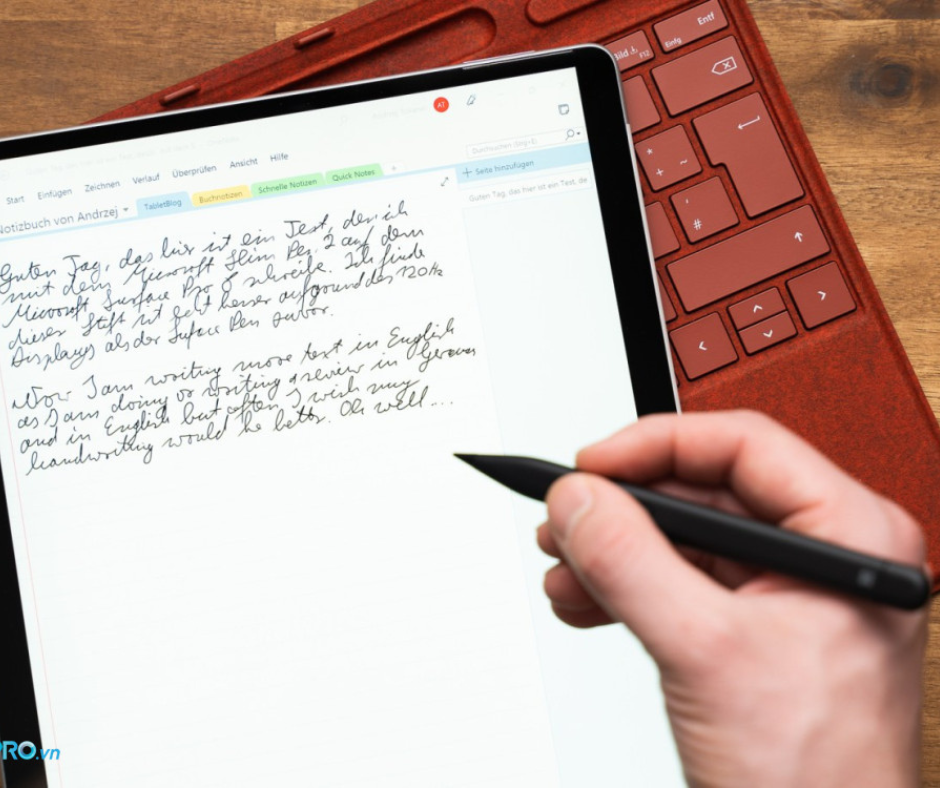 Sự tiện ích và sáng tạo với Microsoft Surface Pen