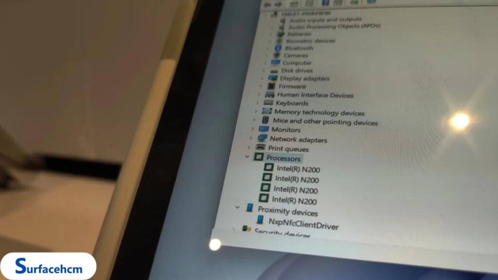 Microsoft Surface Go 4 - Vi xử lý N200