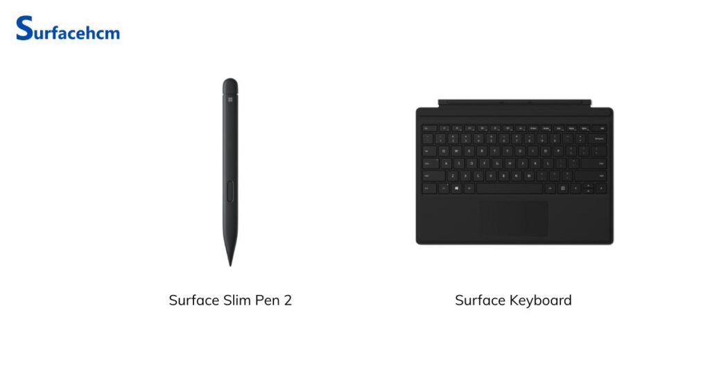 Surface keyboard kết nối không cần pin hay Bluetooth