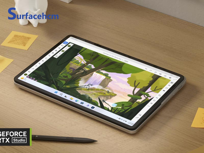 Màn hình sắc nét surface laptop studio 2