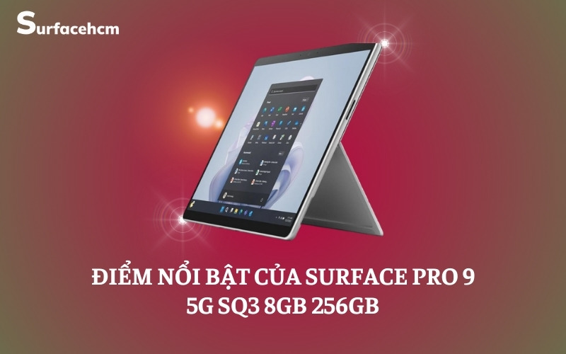 Surface Pro 9 5G SQ3/RAM 8GB/SSD 256GB