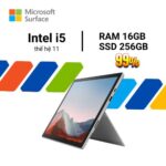 Surface Pro 7 Plus I5 16GB 256GB cũ, chính hãng
