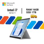 Surface Pro 8 I7 16GB 1TB cũ