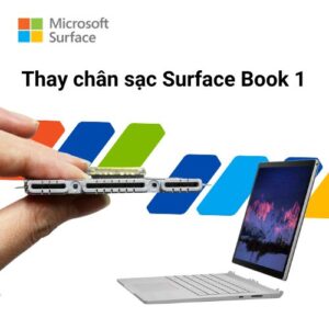 Thay chân sạc Surface Book 1