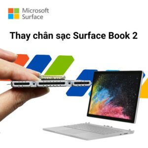 Thay chân sạc Surface Book 2