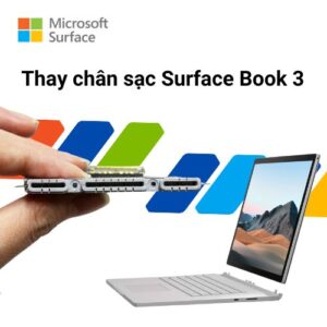 Thay chân sạc Surface Book 3