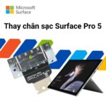 Thay chân sạc Surface Pro 5 Chính Hãng