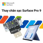 Thay chân sạc Surface Pro 9 Chính Hãng