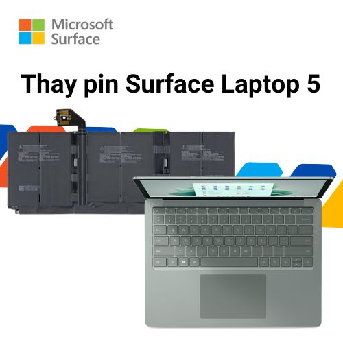 Thay pin Surface Laptop 5