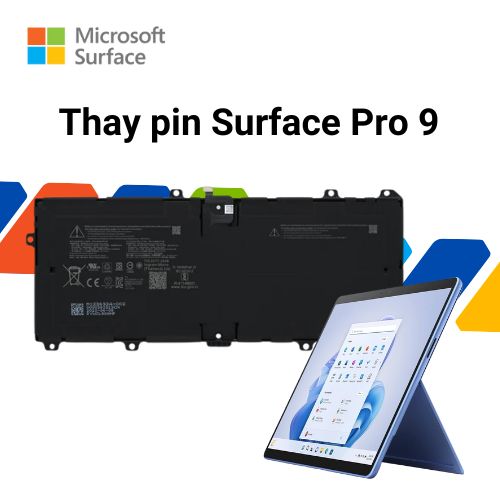 Thay pin Surface Pro 9