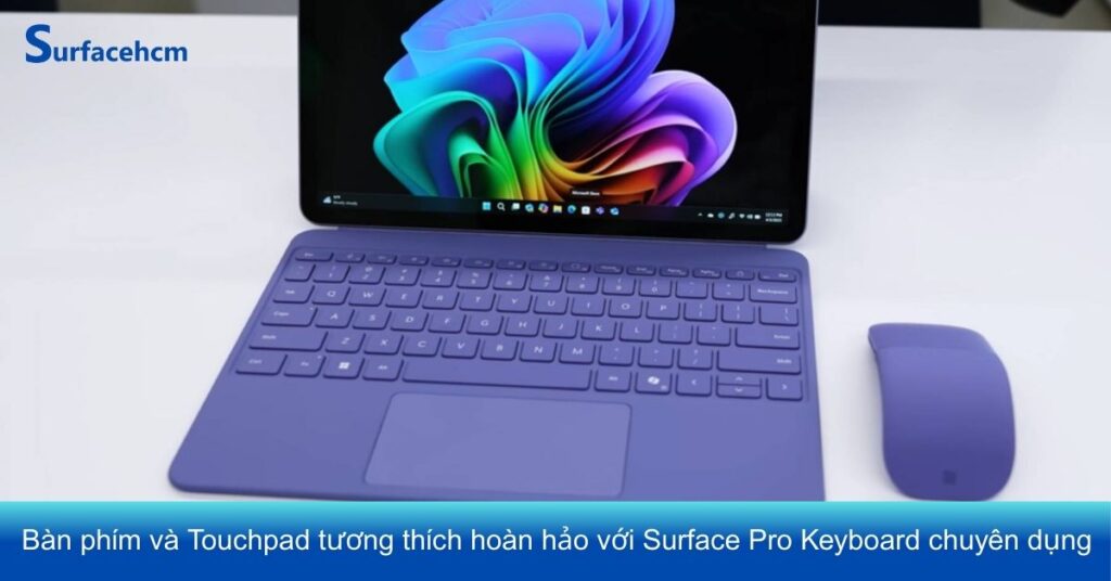 Bàn phím của Surface Pro 12 inch Violet 16GB 512GB