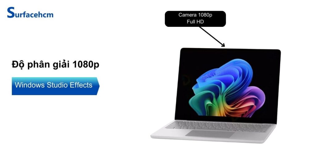 Camera của Surface Laptop 13 inch Platinum 16GB 512GB