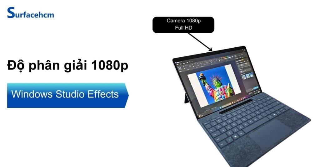 Camera của Surface Pro 12 inch Ocean 16GB 512GB