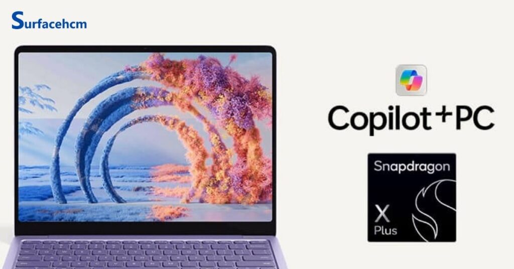 Chip Snapdragon X Plus 8 nhân trên Surface Laptop 13 inch