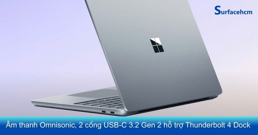 Cổng kết nối Surface Laptop 13 inch Platinum 16GB 512GB
