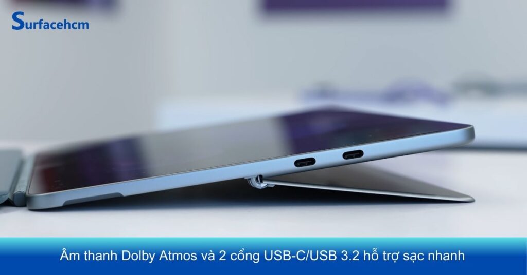 Cổng kết nối của Surface Pro 12 inch Ocean 16GB 512GB