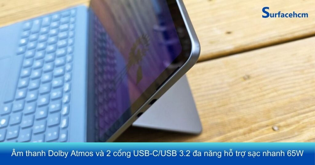 Cổng kết nối của Surface Pro 12 inch Violet 16GB 512GB