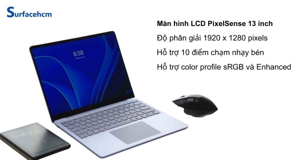 Màn hình của Surface Laptop 13 inch Ocean 16GB 512GB