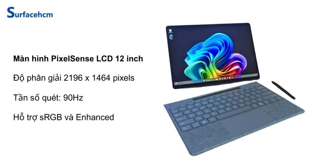 Màn hình của Surface Pro 12 inch Ocean 16GB 512GB