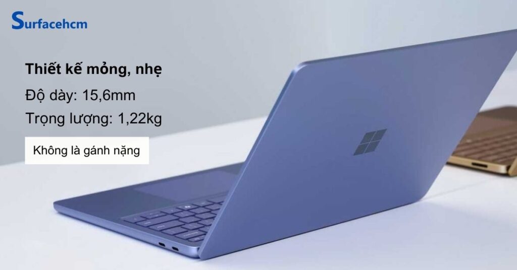 Thiết kế của Surface Laptop 13 inch