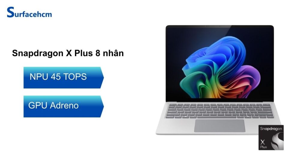 Vi xử lý của Surface Laptop 13 inch Platinum 16GB 512GB