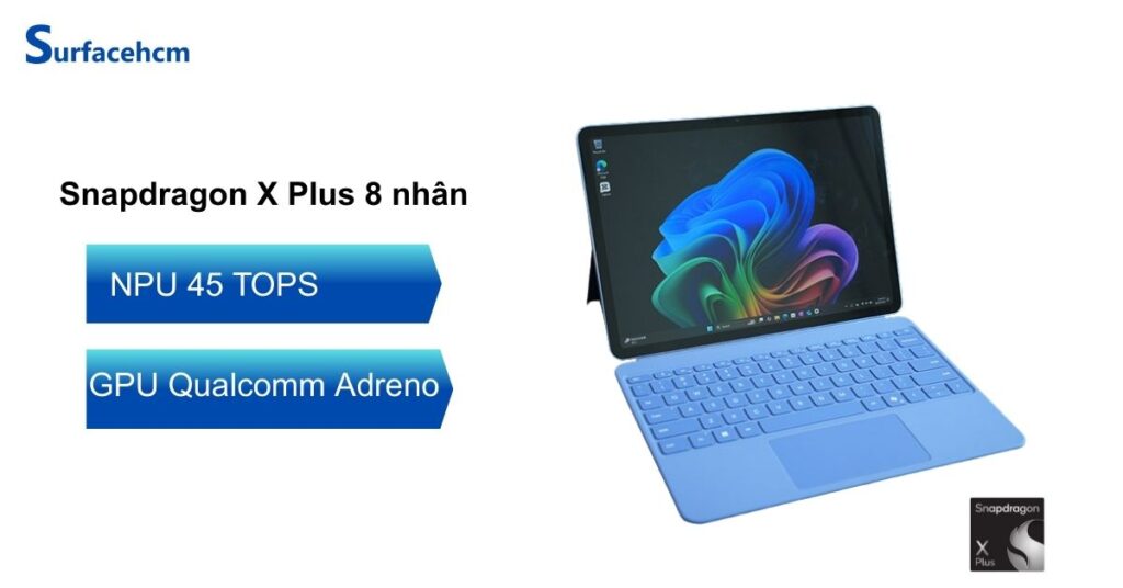 Vi xử lý của Surface Pro 12 inch Ocean 16GB 512GB