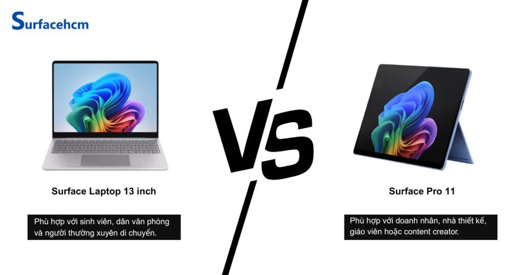 nen mua surface laptop 13 inch hay surface pro 11