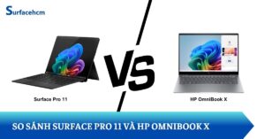 So sánh Surface Pro 11 và HP OmniBook X