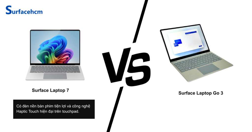 ban phim surface laptop 7 va surface laptop go 3