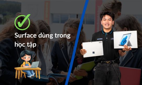 Surface dùng trong học tập