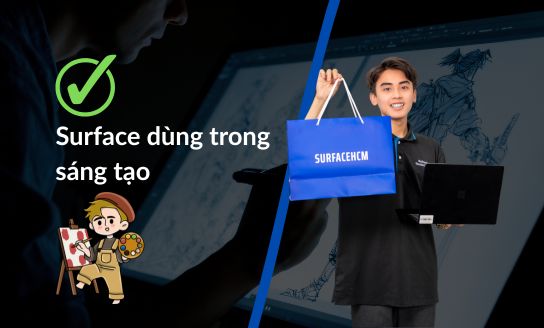 Surface dùng trong sáng tạo
