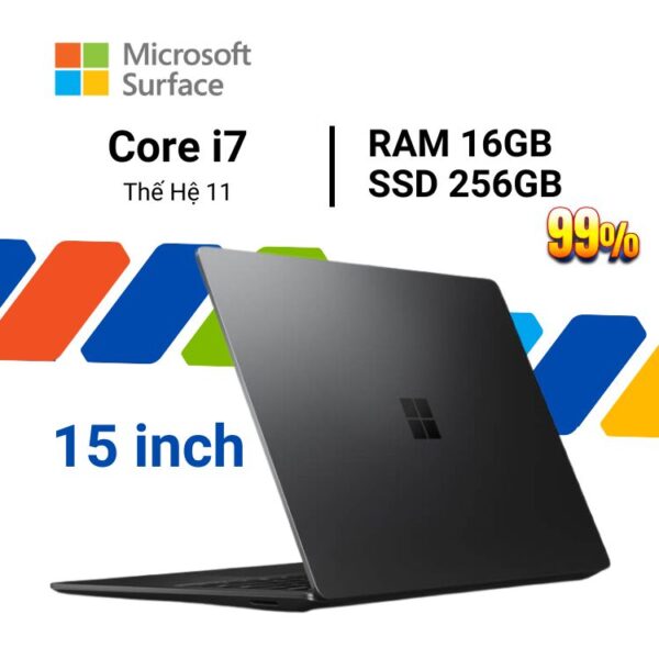 surface laptop 4 i7 16gb 256gb 15inch back 3