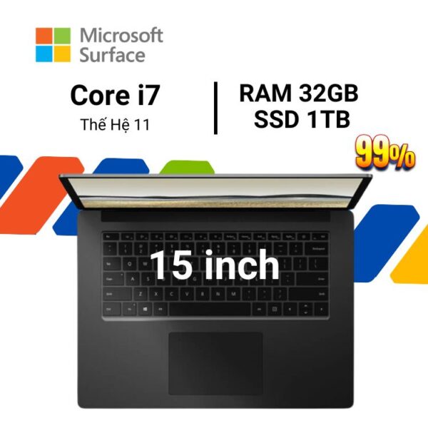 surface laptop 5 i7 32gb 1tb 15inch back 2
