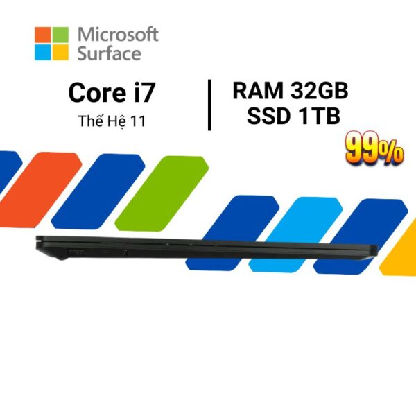 surface laptop 5 i7 32gb 1tb 15inch back 4