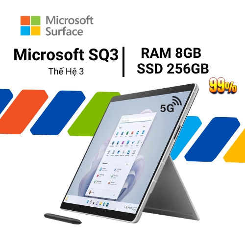 Surface Pro 9 5G SQ3 8GB 256GB Cũ