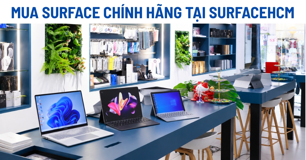 Mua Surface Laptop 8 Intel Core Ultra 5 16GB 512GB 13.8 Chính Hãng Tại Surfacehcm