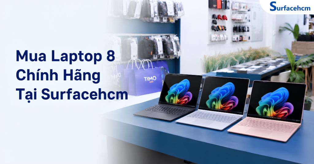 Mua Surface Laptop 8 Intel Core Ultra X7 16GB 256GB 13.8" Chính Hãng Tại Surfacehcm 