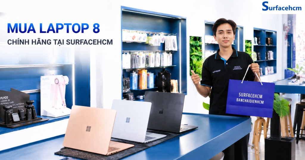 Mua Surface Laptop 8 Intel Core Ultra 5 16GB 256GB 15" Chính Hãng Tại Surfacehcm