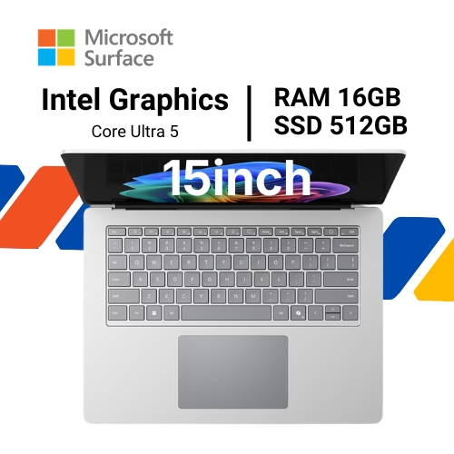 surface laptop 8 core ultra 5 16gb 512gb 15 inch 3