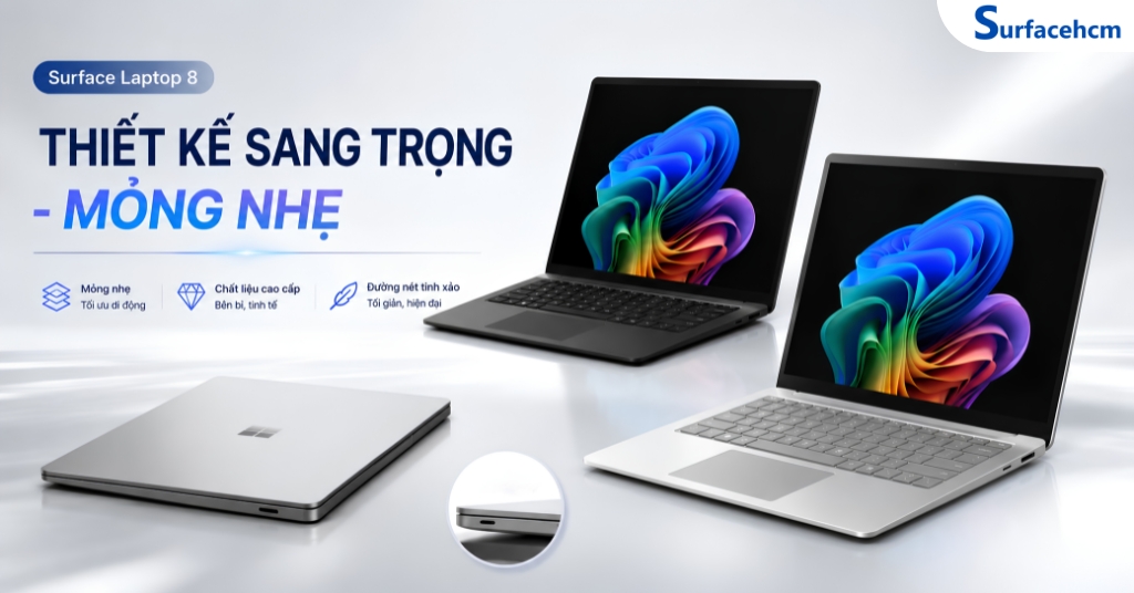 Thiết Kế Sang Trọng, Mỏng Nhẹ Và Phù Hợp Môi Trường Doanh Nghiệp