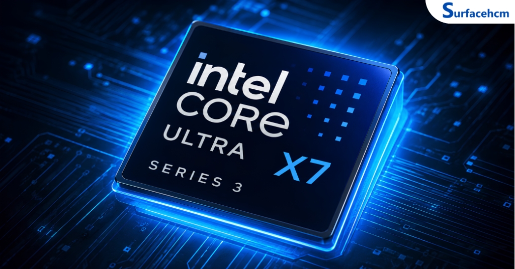 Intel Core Ultra X7 Series 3 Mang Đến Hiệu Năng Mạnh Mẽ