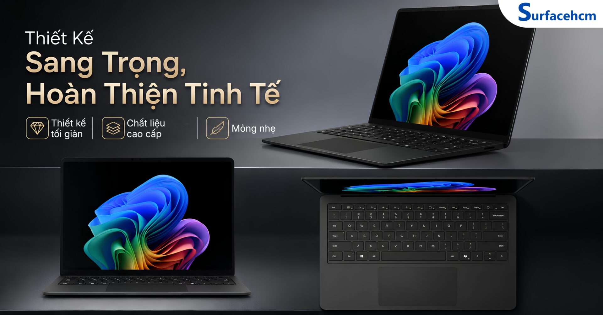 Thiết Kế Cao Cấp, Tối Ưu Cho Người Dùng Chuyên Nghiệp