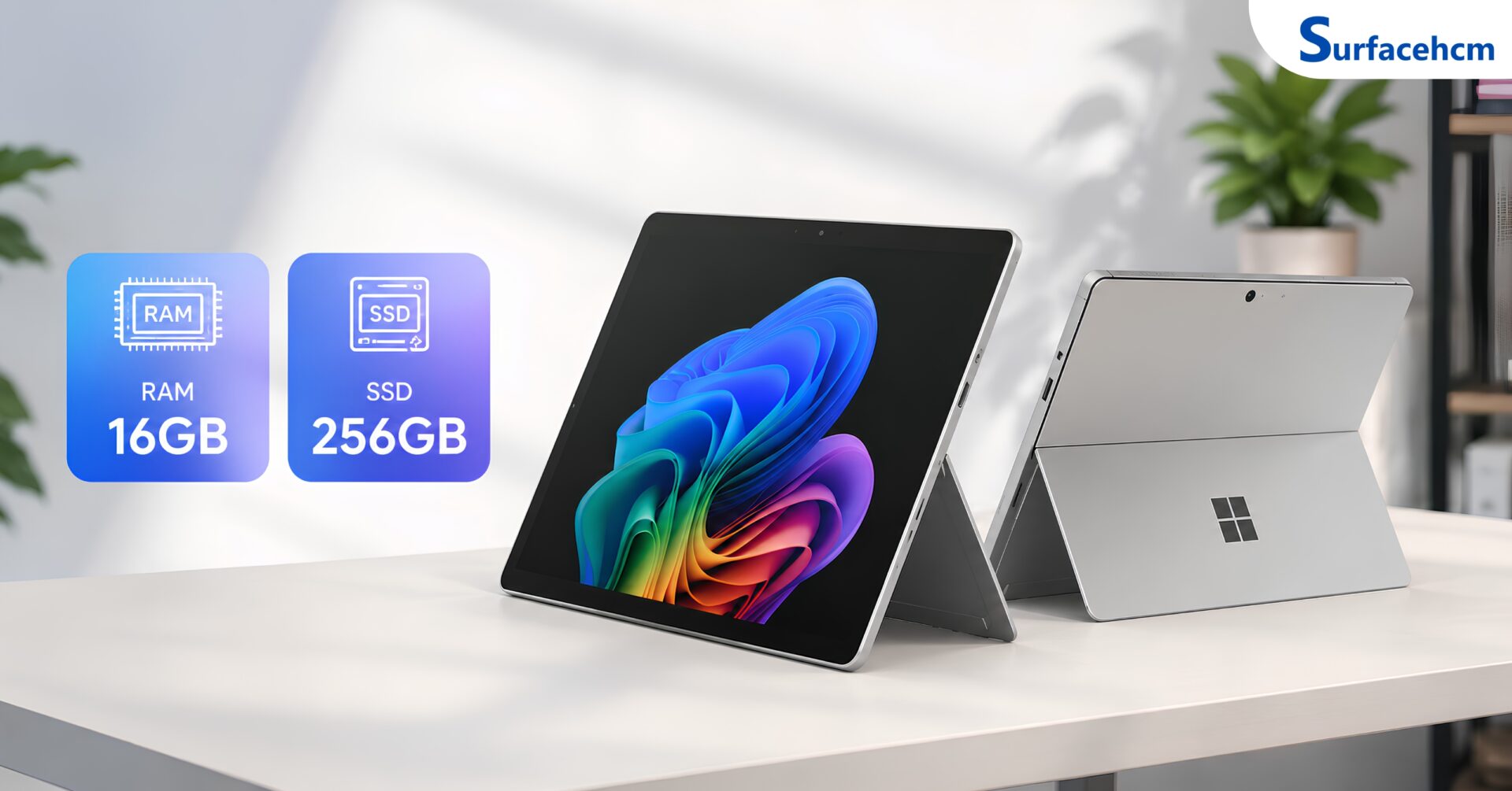 RAM 16GB LPDDR5x Và SSD 256GB Đáp Ứng Tốt Nhu Cầu Đa Nhiệm