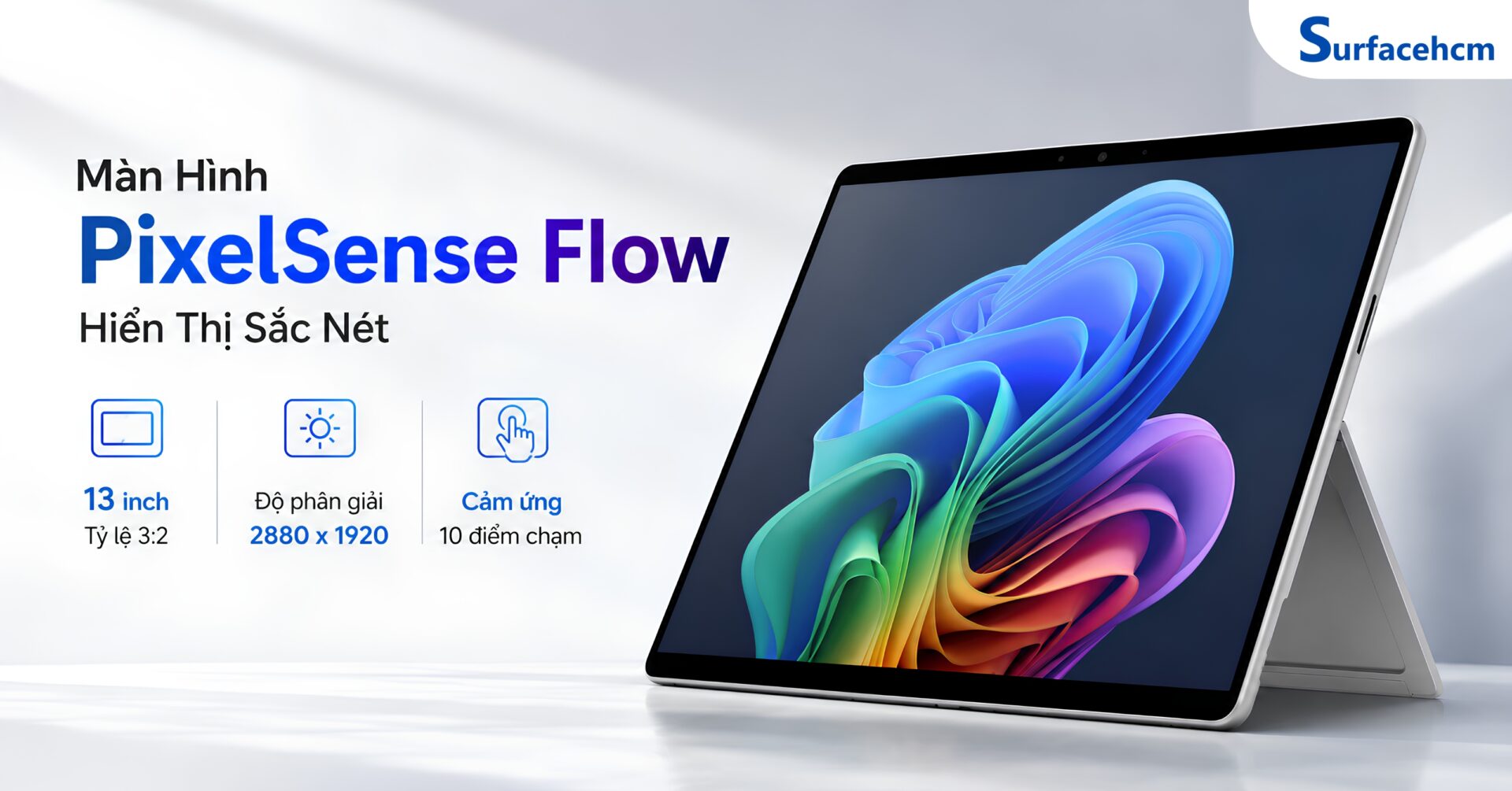 PixelSense Flow - Màn Hình Hiển Thị Sắc Nét Và Chính Xác