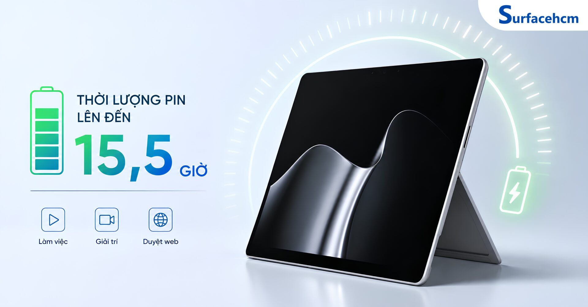 Pin Bền Bỉ Để Đồng Hành Suốt Ngày Dài