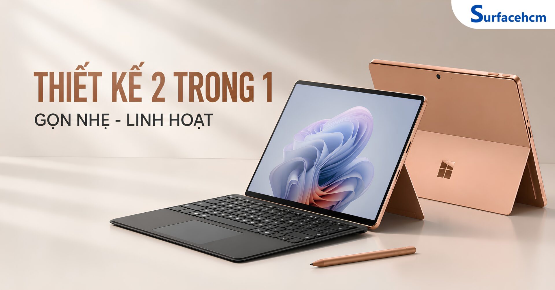 Thiết Kế 2 Trong 1 Cao Cấp - Linh Hoạt Trong Mọi Không Gian Làm Việc