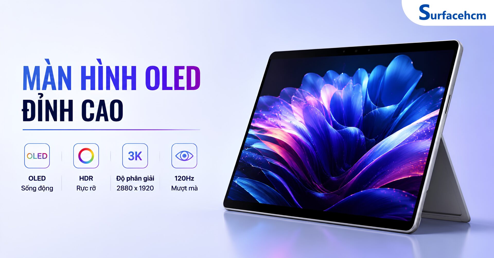 Màn Hình OLED PixelSense Flow 13 Inch Đỉnh Cao